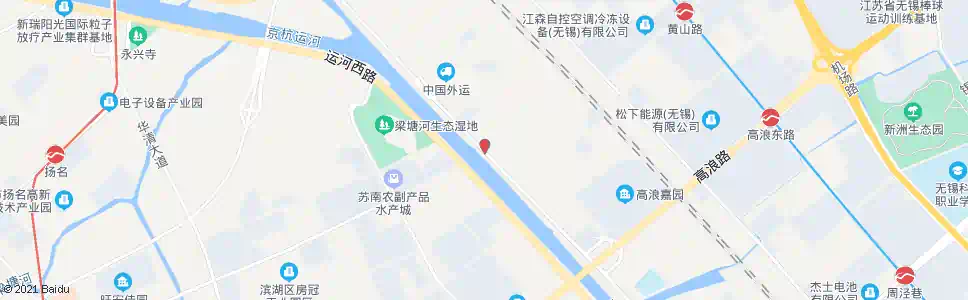 无锡城南路_公交站地图_无锡公交_妙搜公交查询2025