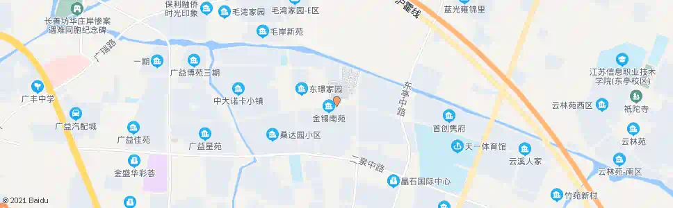 无锡金锡苑_公交站地图_无锡公交_妙搜公交查询2025