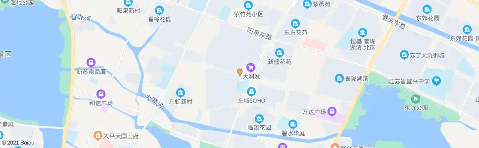 无锡东域小学_公交站地图_无锡公交_妙搜公交查询2025