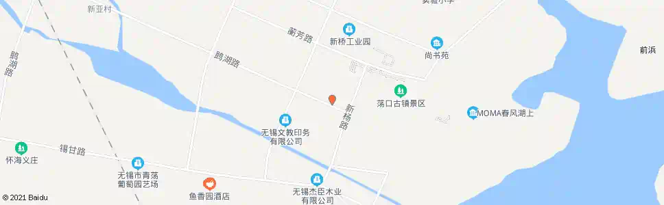无锡鹅湖镇(鹅湖路)_公交站地图_无锡公交_妙搜公交查询2025