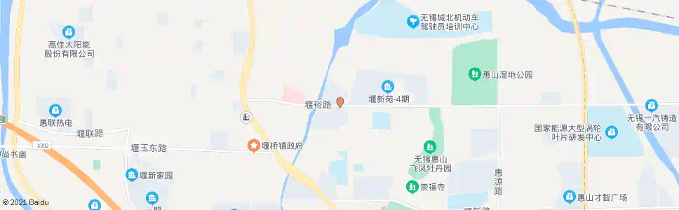 无锡堰新苑_公交站地图_无锡公交_妙搜公交查询2025