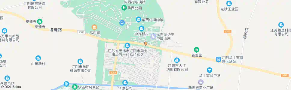 无锡华明_公交站地图_无锡公交_妙搜公交查询2025