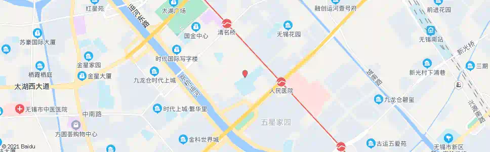 无锡清扬路(沁园路)_公交站地图_无锡公交_妙搜公交查询2025
