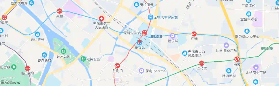 无锡钟楼_公交站地图_无锡公交_妙搜公交查询2025