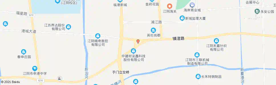 无锡临港新城_公交站地图_无锡公交_妙搜公交查询2025