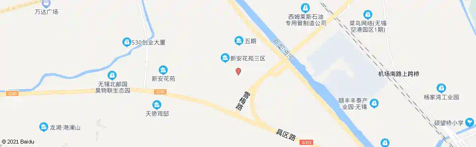 无锡新安_公交站地图_无锡公交_妙搜公交查询2025