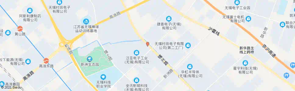 无锡和平工业园_公交站地图_无锡公交_妙搜公交查询2025