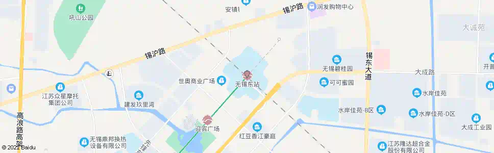 无锡东门_公交站地图_无锡公交_妙搜公交查询2025