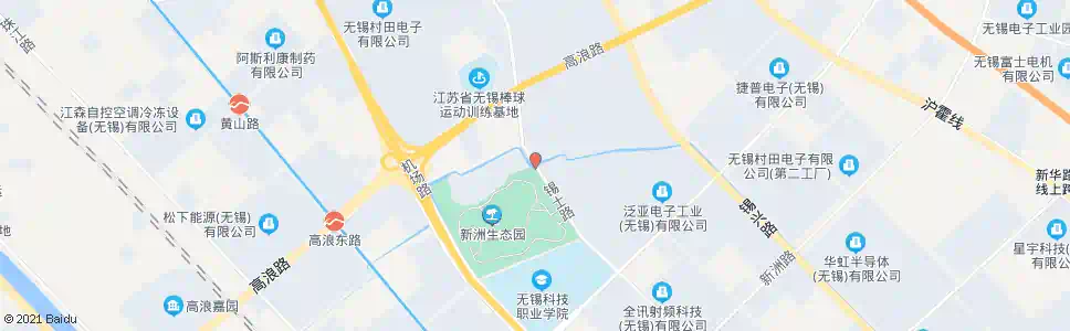无锡新洲花园_公交站地图_无锡公交_妙搜公交查询2025