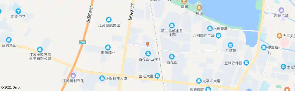 无锡西花园三村_公交站地图_无锡公交_妙搜公交查询2025