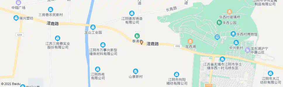 无锡泰清寺_公交站地图_无锡公交_妙搜公交查询2025