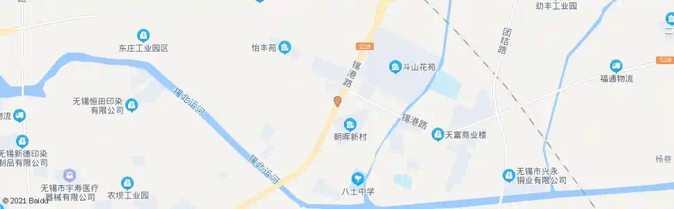 无锡八士(人民印刷)_公交站地图_无锡公交_妙搜公交查询2025