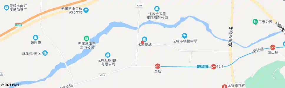 无锡钱桥大道_公交站地图_无锡公交_妙搜公交查询2025