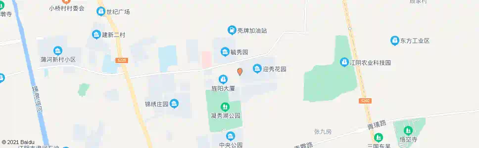 无锡迎秀花园西门(东行)_公交站地图_无锡公交_妙搜公交查询2025