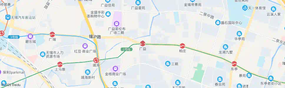 无锡广益站_公交站地图_无锡公交_妙搜公交查询2025