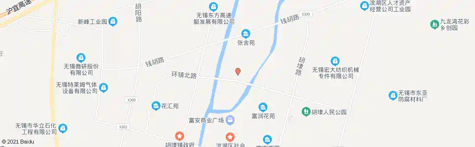 无锡胡埭停车场_公交站地图_无锡公交_妙搜公交查询2025