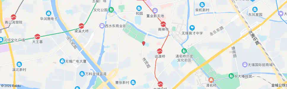 无锡振新路_公交站地图_无锡公交_妙搜公交查询2025
