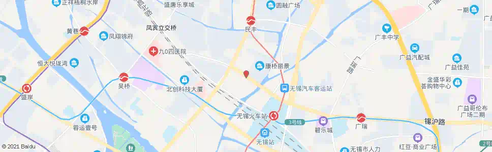 无锡庆丰桥_公交站地图_无锡公交_妙搜公交查询2025