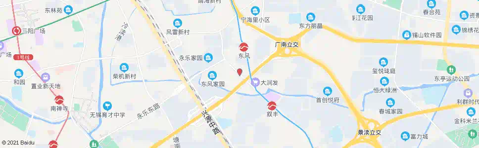 无锡金海里_公交站地图_无锡公交_妙搜公交查询2025