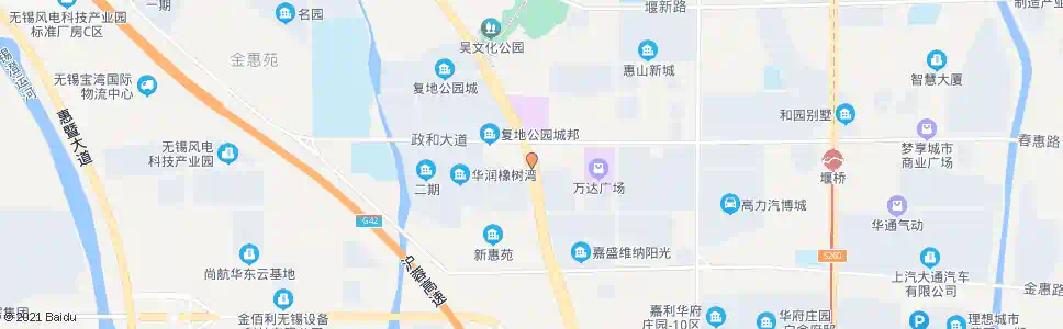 无锡杨泗坝头_公交站地图_无锡公交_妙搜公交查询2025