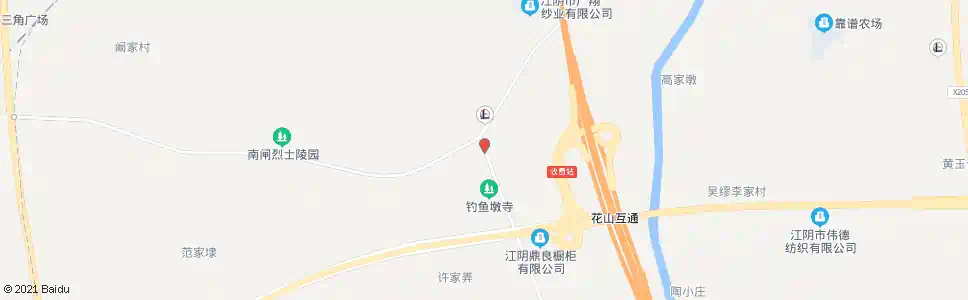 无锡钓台_公交站地图_无锡公交_妙搜公交查询2025