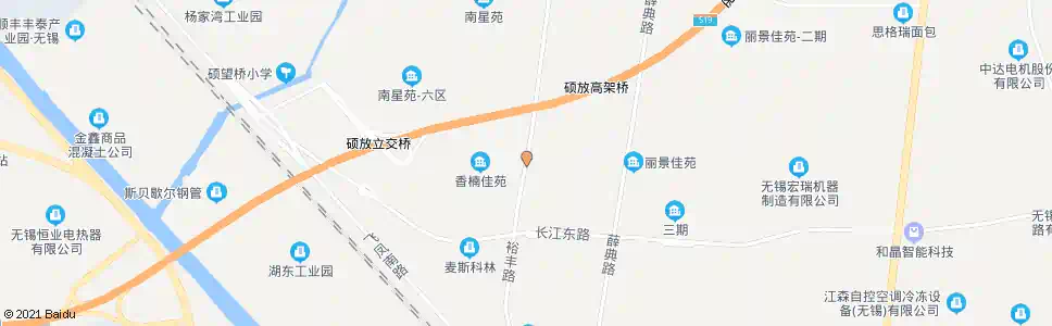 无锡香楠佳苑_公交站地图_无锡公交_妙搜公交查询2025