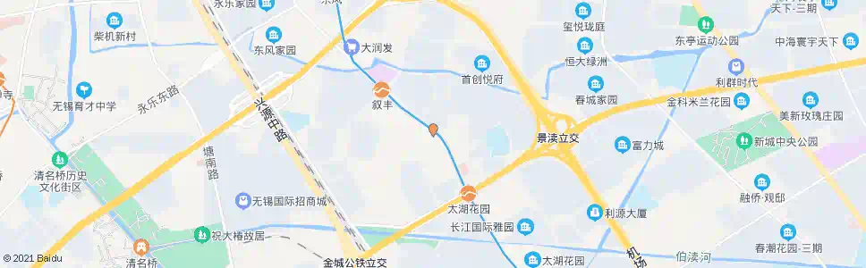 无锡叙康里(中科人才大市场)_公交站地图_无锡公交_妙搜公交查询2025