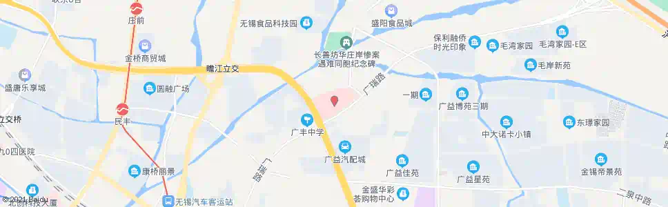 无锡广瑞路(甲状腺乳房病医院)_公交站地图_无锡公交_妙搜公交查询2025