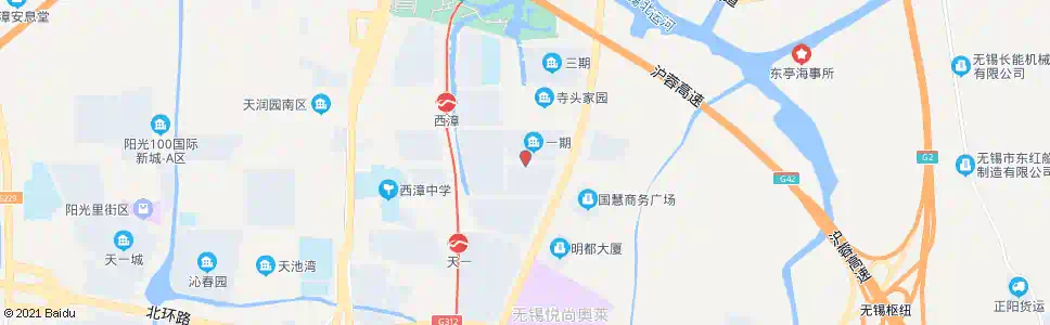 无锡惠山大道(天丰路)_公交站地图_无锡公交_妙搜公交查询2025