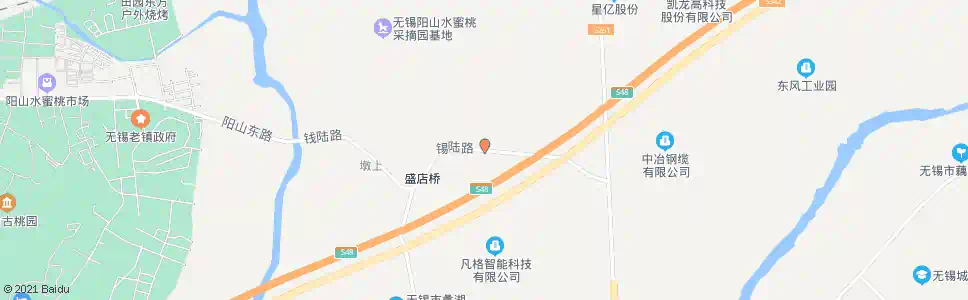 无锡盛峰工业园_公交站地图_无锡公交_妙搜公交查询2025