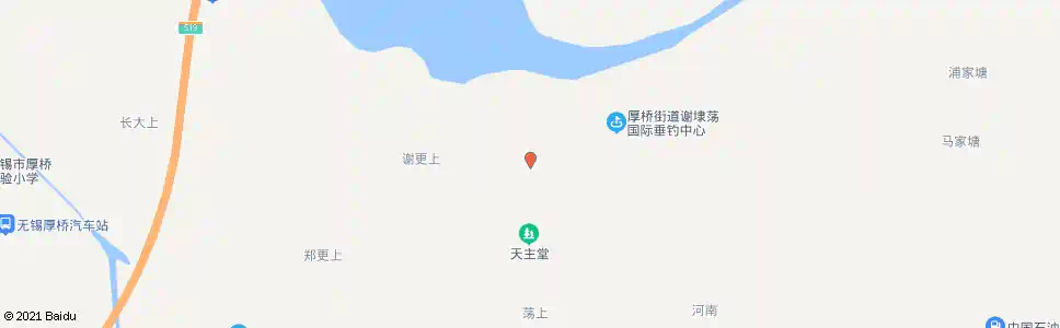 无锡谢埭荡天主堂_公交站地图_无锡公交_妙搜公交查询2025