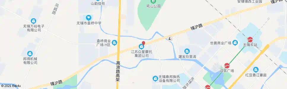 无锡众星集团_公交站地图_无锡公交_妙搜公交查询2025