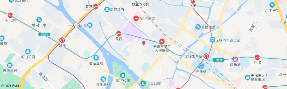 无锡建设新村_公交站地图_无锡公交_妙搜公交查询2025