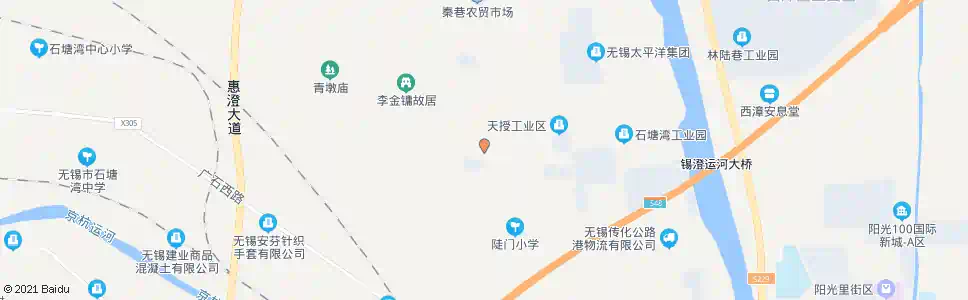 无锡朱巷_公交站地图_无锡公交_妙搜公交查询2025