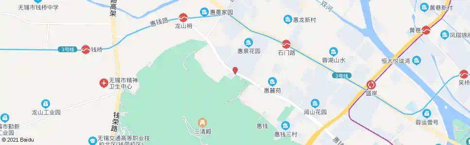 无锡惠泉花园_公交站地图_无锡公交_妙搜公交查询2025