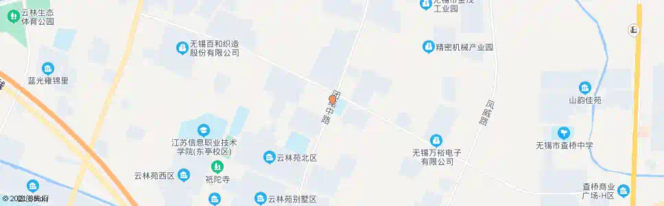 无锡春晖路(高德电子)_公交站地图_无锡公交_妙搜公交查询2025
