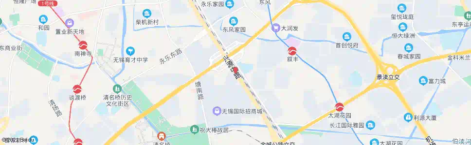 无锡招商城(兴源路)_公交站地图_无锡公交_妙搜公交查询2025