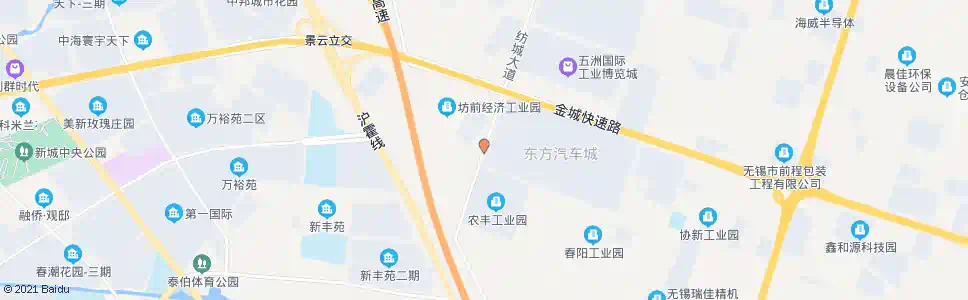 无锡锡贤路(纺城大道)_公交站地图_无锡公交_妙搜公交查询2025