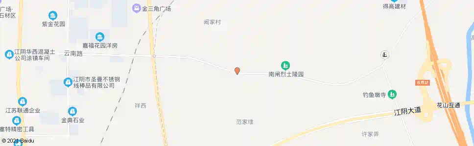 无锡花果村委_公交站地图_无锡公交_妙搜公交查询2025