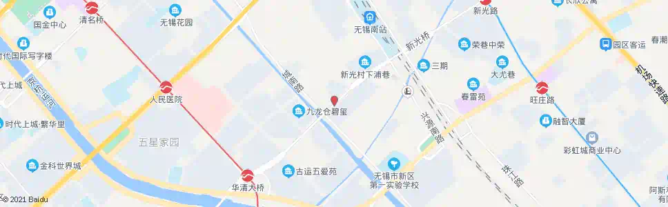 无锡新光村_公交站地图_无锡公交_妙搜公交查询2025