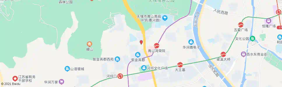 无锡团结新村_公交站地图_无锡公交_妙搜公交查询2025