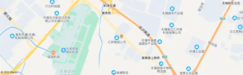 无锡空港物流园_公交站地图_无锡公交_妙搜公交查询2025