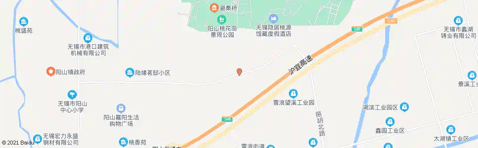 无锡桃源路(人民路)_公交站地图_无锡公交_妙搜公交查询2025