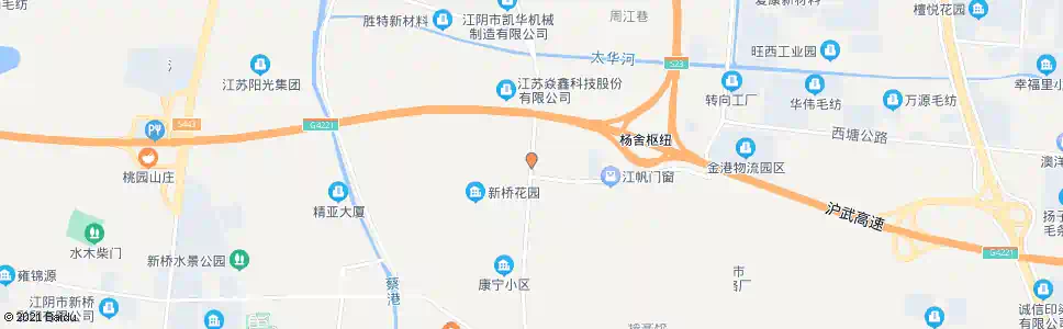 无锡新桥花苑_公交站地图_无锡公交_妙搜公交查询2025