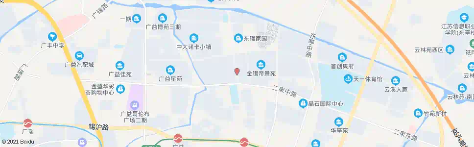 无锡桑达园(柏庄路)_公交站地图_无锡公交_妙搜公交查询2025