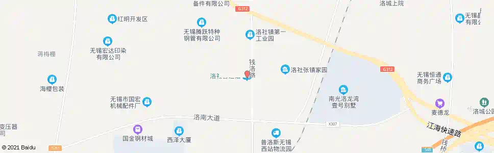 无锡洛社客运站_公交站地图_无锡公交_妙搜公交查询2025