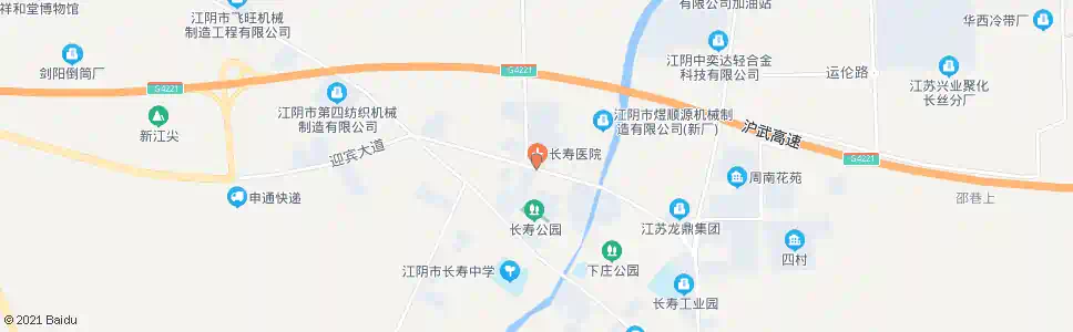 无锡长寿医院_公交站地图_无锡公交_妙搜公交查询2025