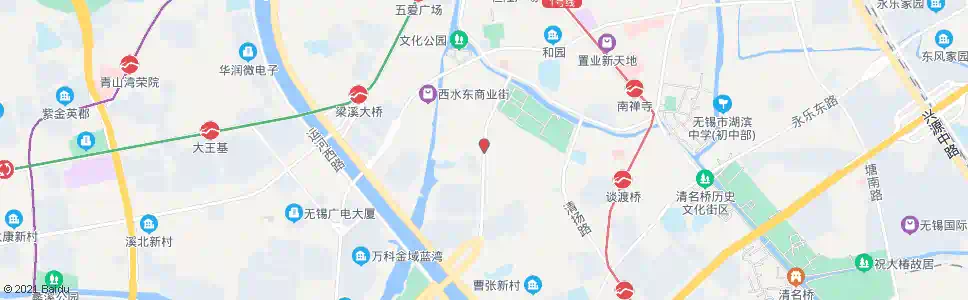 无锡前宋巷_公交站地图_无锡公交_妙搜公交查询2025