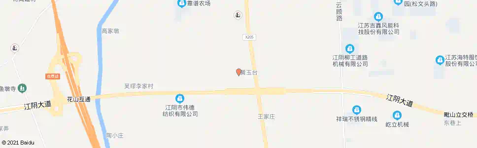 无锡黄玉台村_公交站地图_无锡公交_妙搜公交查询2025