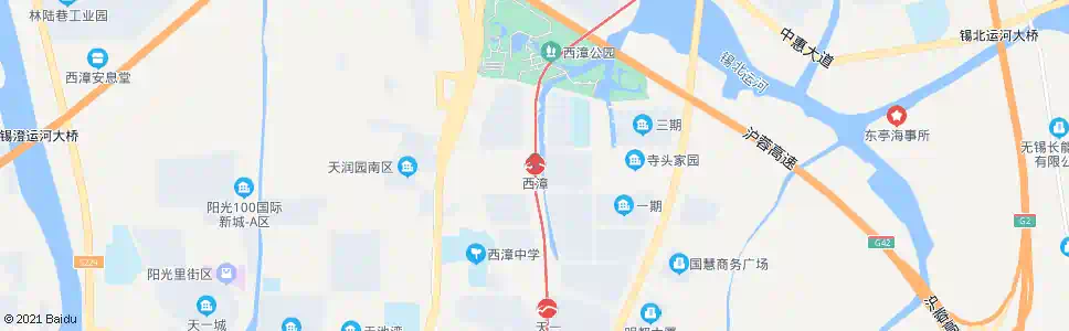 无锡西漳_公交站地图_无锡公交_妙搜公交查询2025